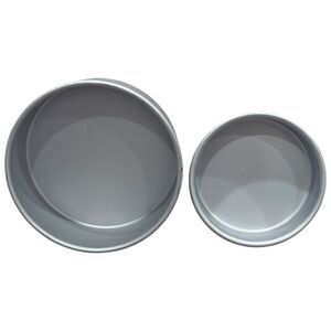 Fat Daddio’s SET OF 2 Anodized Aluminum Round Cake Pans Bakeware. Baking.
